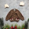 Mushroom Cardigan - Brown