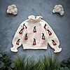 Cherry Pullover - Alb
