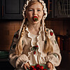 Strawberry Cardigan - Crem